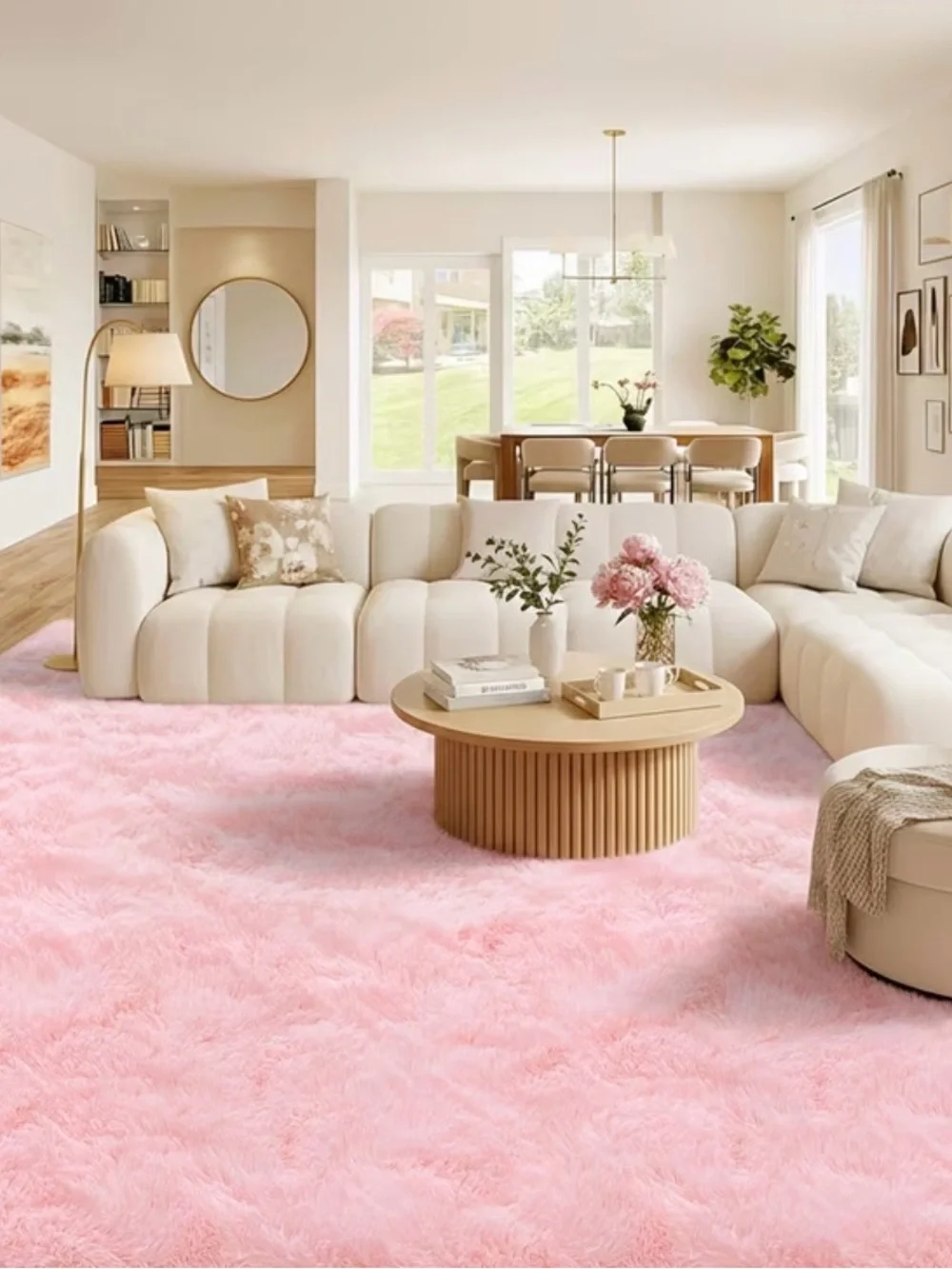 Luxurious Fluffy Shag Rug Ultra Soft,Plush,Fuzzy Durable size 5x8ft New